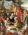 Lamentation for Christ religious Albrecht Durer